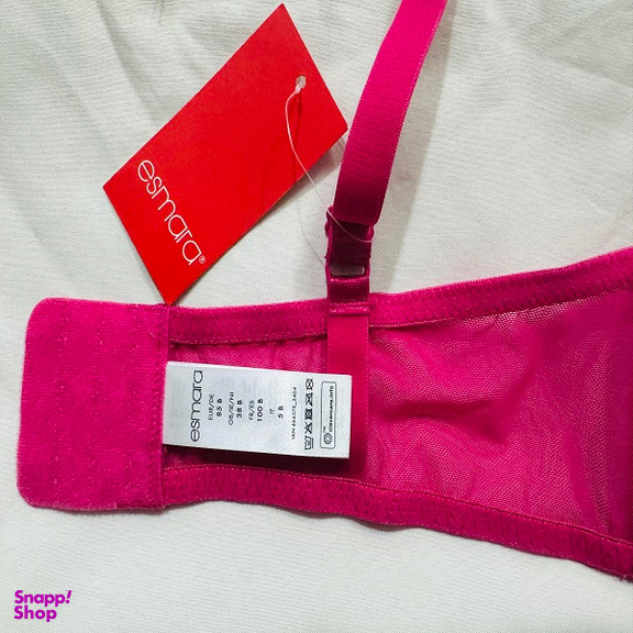 سوتین زنانه اسمارا کد 388 رنگ صورتی