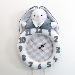 ساعت دیواری کودک نی نی سیس مدل خرگوش رابیت کد W-RAB-T