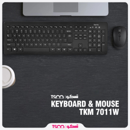 کیبورد و ماوس بی سیم تسکو مدل TKM 7011W
