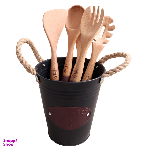 سرویس کفگیر و ملاقه 6 پارچه ریور کد SixSet