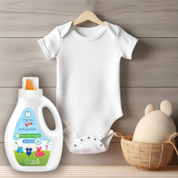 مایع لباسشویی کودک و نوزاد مانا مدل بدون اسانس حجم 1000 میلی لیتر