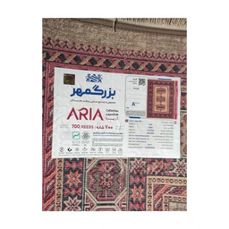 فرش ماشینی بزرگمهر کد 78005 رنگ زمینه قهوه ای
