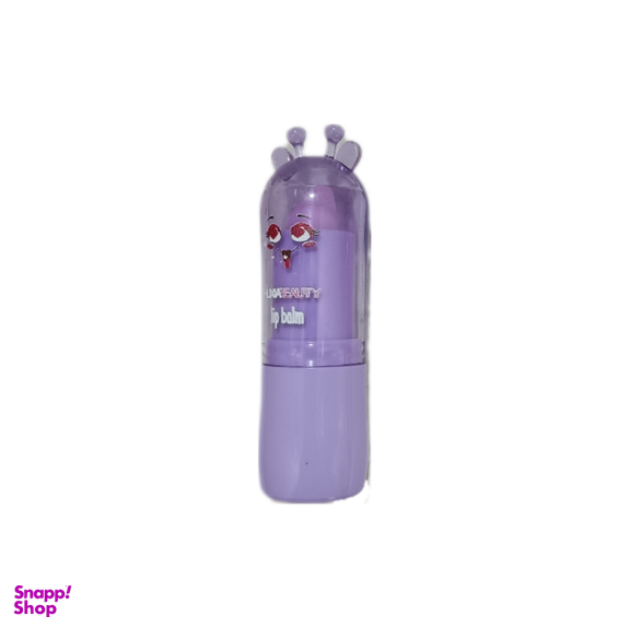 بالم لب فانتزی مدل Huxiabeauty رنگ بنفش