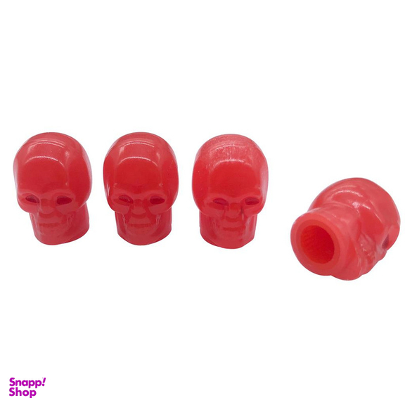 سر والف لاستیک مدل SKULL-RD بسته 4 عددی