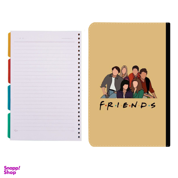کلاسور طرح Friends کد 38 به همراه کاغذ کلاسور