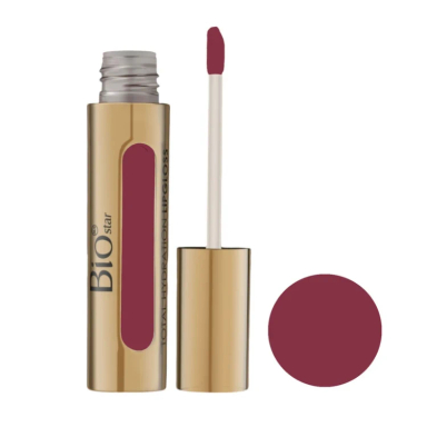 رژ لب مایع بایو استار کد 117 رنگ صورتی زرشکی