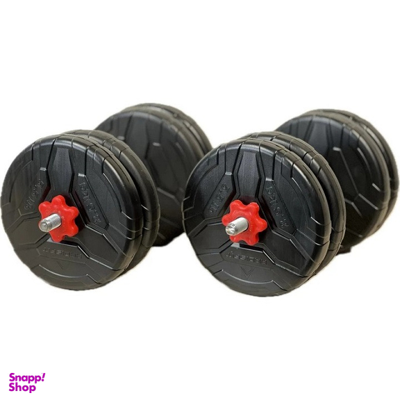 دمبل رادیس فیت مدل DVP-10-2500 وزن 10 کیلوگرم بسته 2 عددی