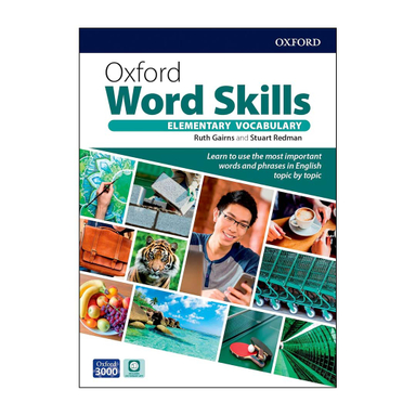 کتاب Oxford Word Skills Elementary Second Edition اثر Ruth Gairns و Stuart Redman انتشارات آکسفورد