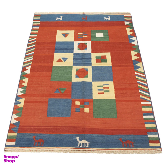 گلیم دستباف سی پرشیا کد 171990 سایز 238x166 سانتی متر