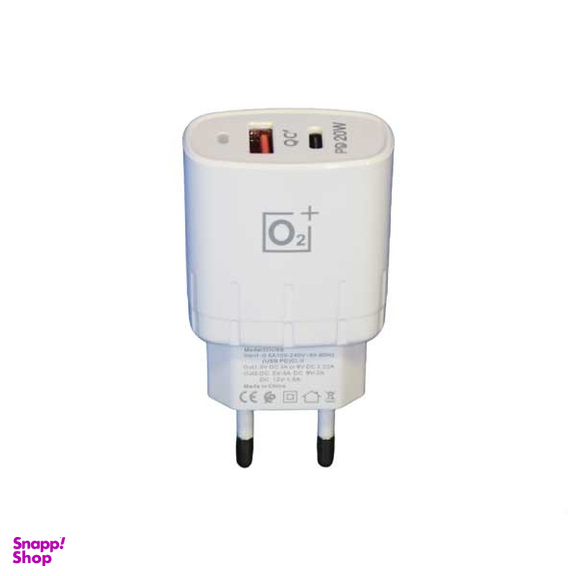 آداپتور شارژر دیواری سوپر فست 20 وات اتو پلاس مدل OTC-66