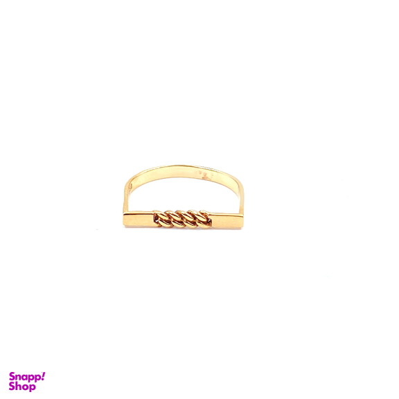 انگشتر طلا 18 عیار زنانه طرح هلال کارتیه کد 79471