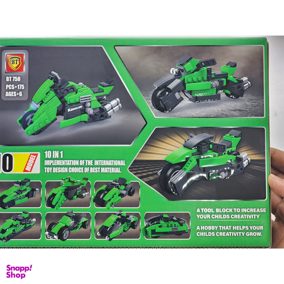 ساختنی بی تی مدل موتور کاوازاکی کد 10in1