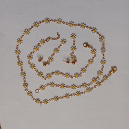 ست دخترانه مدل گل بابونه کد 313