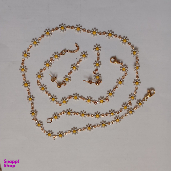 ست دخترانه مدل گل بابونه کد 313