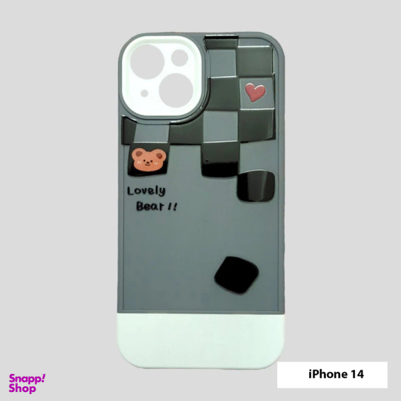 کاور گوشی موبایل کینگ پاور مدل سیلیکونی طرح دار B مناسب اپل iPhone 13/14/15