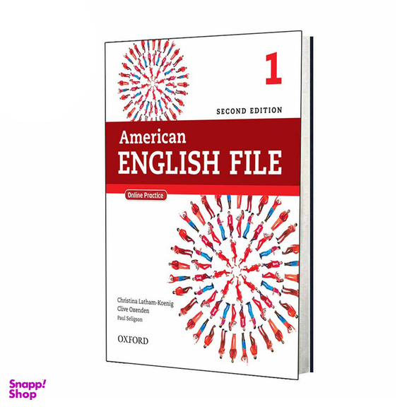 کتاب American English File 1 2nd اثر جمعی از نویسندگان انتشارات آکسفورد به همراه سی دی