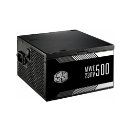 منبع تغذیه کامپیوتر کولر مستر مدل MWE 500W WHITE