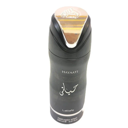 اسپری خوشبو کننده بدن لطافه مدل حیاتی حجم 200 میلی لیتر