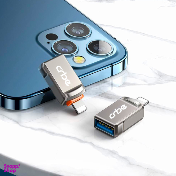 مبدل OTG USB به Lightning کربی مدل CR-W101