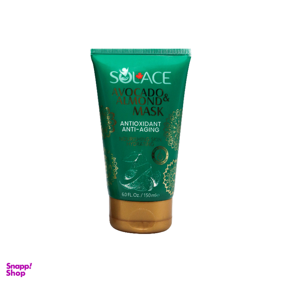 ماسک صورت سولس مدل روغن بادام و آووکادو حجم 150 میلی لیتر