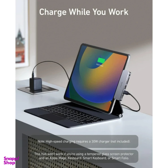 USB هاب 6 پورت Type-C انکر مدل 541 USB-C Hub 6in1