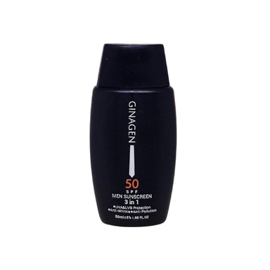 کرم ضد آفتاب بدون رنگ ژیناژن مدل SPF 50 3in1 حجم 50 میلی لیتر