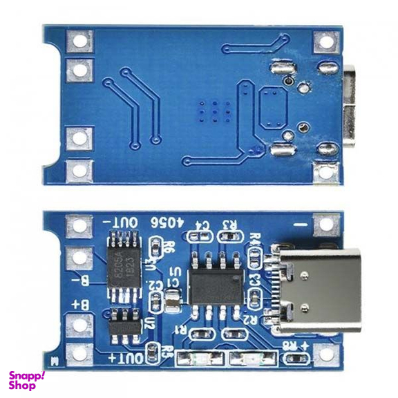 ماژول شارژ باتری لیتیومی مدل TP-4056TYPEC بسته 2 عددی