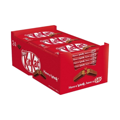 شکلات 4 انگشتی کیت کت وزن 41.5 گرم بسته 24 عددی