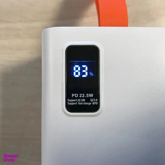 پاوربانک پی زد ایکس مدل V78 Fast Charge 22.5W ظرفیت 40000 میلی آمپر ساعت