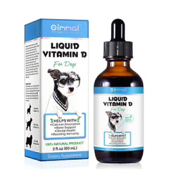 قطره ویتامین دی سگ اویمال مدل Oimmal Liquid Vitamin D For Dogs کد 33146 حجم 60 میلی لیتر