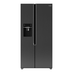 یخچال و فریزر ساید بای ساید 28 فوت جی پلاس مدل GSS-P7635W
