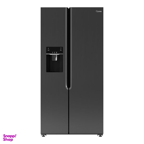 یخچال و فریزر ساید بای ساید 28 فوت جی پلاس مدل GSS-P7635W