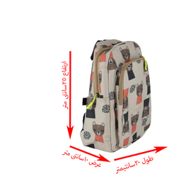 کوله پشتی طرح خرسی کد 66