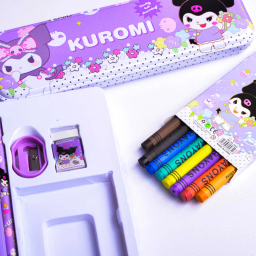 بسته لوازم تحریر مدل کرومی کد 53 مجموعه 10 عددی