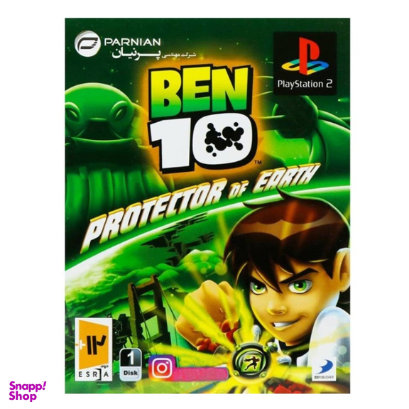 بازی BEN 10 Protector of the Earth مخصوص PS2 نشر پرنیان