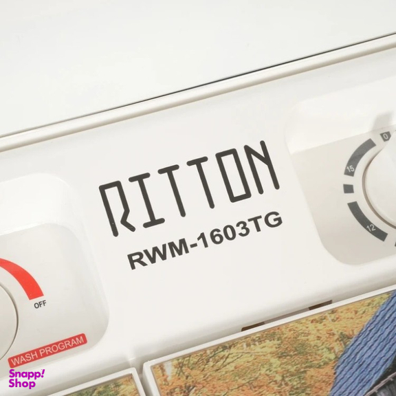 ماشین لباسشویی ریتون مدل RWM-1603TG ظرفیت تا 16 کیلو