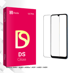 محافظ صفحه نمایش شیشه ای آسدا مدل DS Glass مناسب برای گوشی موبایل سامسونگ Galaxy A20 \ A30\ A30s \ A31 \ A50 \ M31