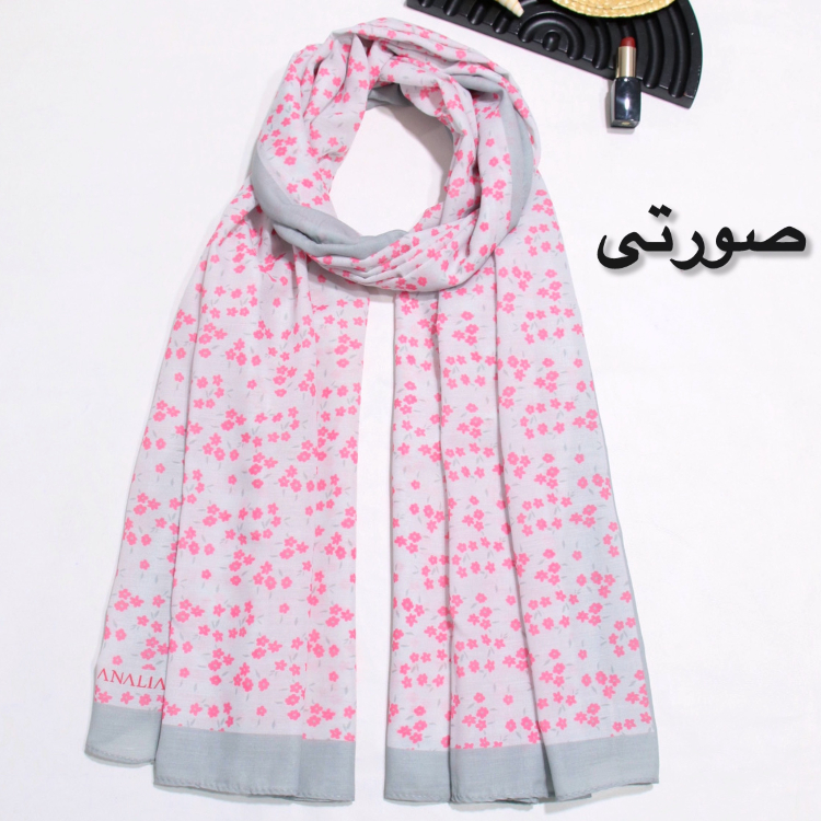 شال زنانه طرح شکوفه کد ANA7060