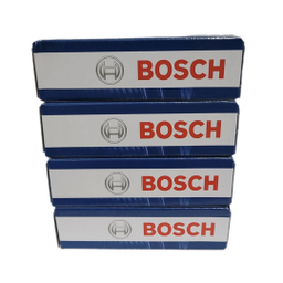 شمع خودرو بوش دو پلاتین پایه کوتاه مدل FLR8LDCU+9 بسته 4 عددی