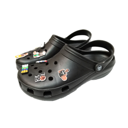 دمپایی مردانه مدل کراکس جیبیتز استیکردار کد PRSTK 5