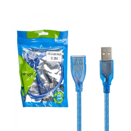 کابل افزایش طول رویال مدل USB 2.0 طول 30 سانتی متر