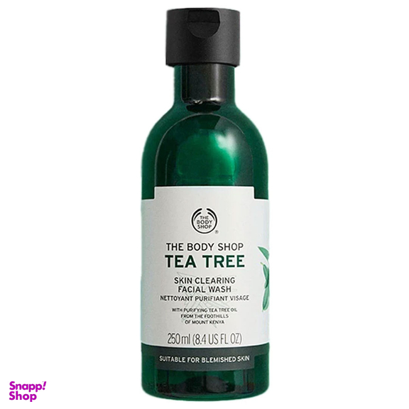 ژل شستشو صورت بادی شاپ مدل Tea Tree حجم 250 میلی‌ لیتر