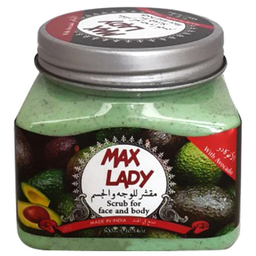 اسکراب لایه بردار مکس لیدی مدل Avocado حجم 300 میلی لیتر