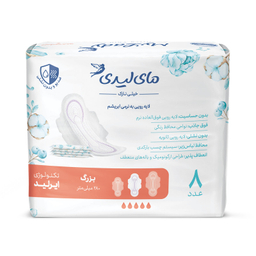 نوار بهداشتی مای لیدی مدل Silky Soft سایز بزرگ بسته 8 عددی