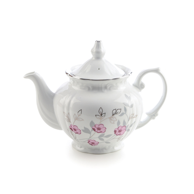 قوری چهار ترک چینی زرین مدل پامچال کد 001