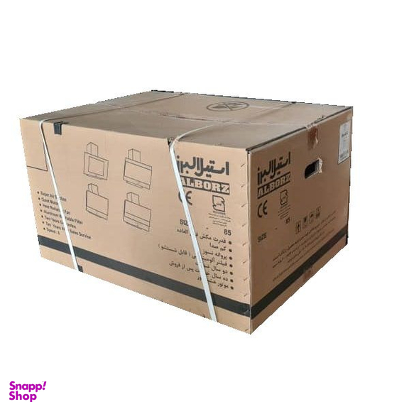 هود استیل البرز مدل SA-413-W سایز 85