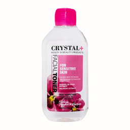 محلول پاک کننده آرایش کریستال مدل Cleansing Micellar Water حجم 400 میلی لیتر