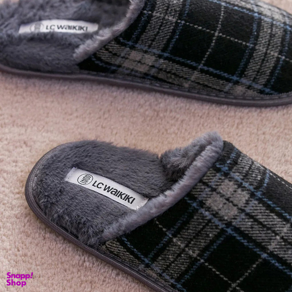 دمپایی حوله ای ال سی وایکیکی مدل استپ دار چارخونه