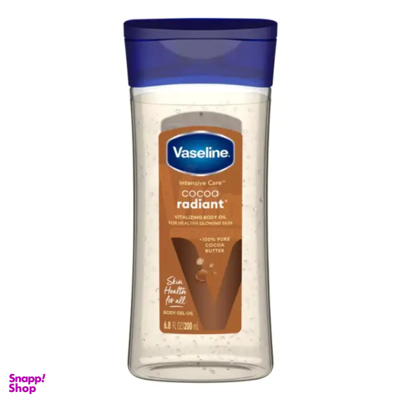 روغن بدن وازلین مدل Cocoa Radiant حجم 200 میلی‌ لیتر