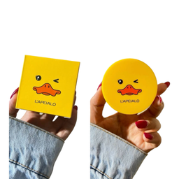 پودر فیکس لاپیلو طرح جوجه کد 01 به همراه پد